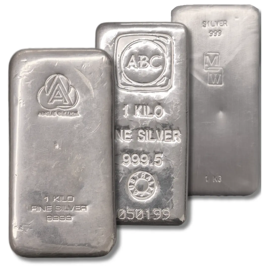 Silver 1kg Miscellaneous Bar
