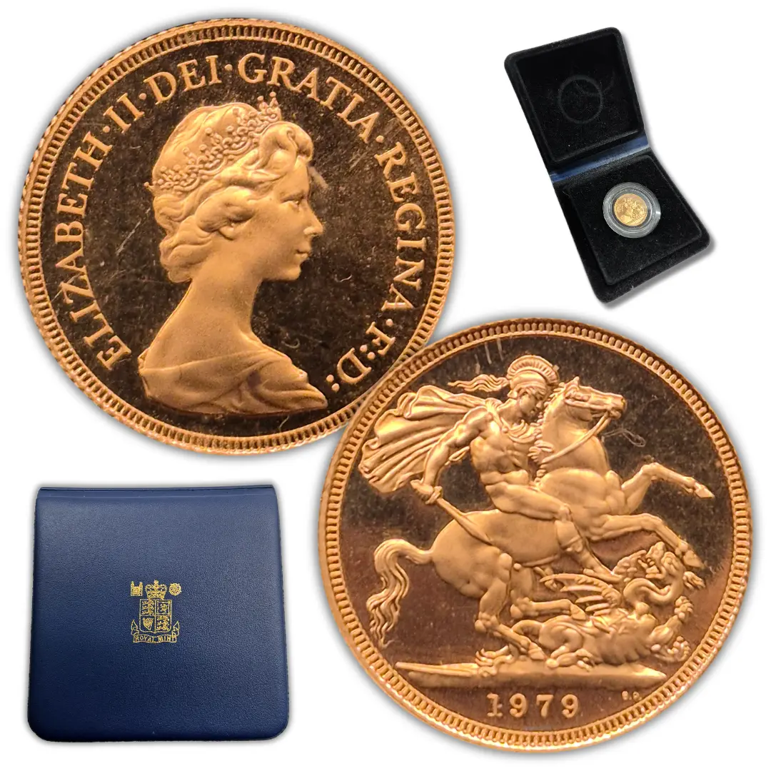 1979 Proof Gold Full Sovereign Coin